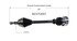 NCV72057 by GSP AUTO PARTS NORTH AMERICA INC - NEW CV AXLE