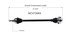 NCV72063 by GSP AUTO PARTS NORTH AMERICA INC - NEW CV AXLE