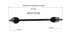 NCV72102 by GSP AUTO PARTS NORTH AMERICA INC - New CV Axle