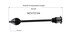 NCV72104 by GSP AUTO PARTS NORTH AMERICA INC - NEW CV AXLE