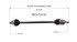 NCV72110 by GSP AUTO PARTS NORTH AMERICA INC - NEW CV AXLE