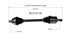 NCV72130 by GSP AUTO PARTS NORTH AMERICA INC - NEW CV Axle