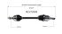 NCV72509 by GSP AUTO PARTS NORTH AMERICA INC - New CV Axle