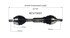 NCV73007 by GSP AUTO PARTS NORTH AMERICA INC - NEW CV Axle