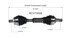 NCV73009 by GSP AUTO PARTS NORTH AMERICA INC - NEW CV Axle