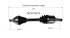 NCV73015 by GSP AUTO PARTS NORTH AMERICA INC - NEW CV Axle