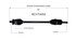 NCV73052 by GSP AUTO PARTS NORTH AMERICA INC - New CV Axle