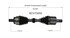 NCV73055 by GSP AUTO PARTS NORTH AMERICA INC - New CV Axle