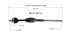 NCV73512 by GSP AUTO PARTS NORTH AMERICA INC - NEW CV AXLE