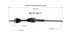 NCV73511 by GSP AUTO PARTS NORTH AMERICA INC - CV AXLE