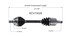 NCV73528 by GSP AUTO PARTS NORTH AMERICA INC - New CV Axle