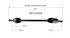 NCV74000 by GSP AUTO PARTS NORTH AMERICA INC - NEW CV Axle