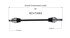 NCV73563 by GSP AUTO PARTS NORTH AMERICA INC - New CV Axle