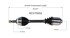 NCV75002 by GSP AUTO PARTS NORTH AMERICA INC - NEW CV Axle