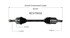 NCV75032 by GSP AUTO PARTS NORTH AMERICA INC - New CV Axle