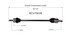 NCV75036 by GSP AUTO PARTS NORTH AMERICA INC - NEW CV Axle