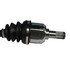 NCV75038 by GSP AUTO PARTS NORTH AMERICA INC - NEW CV Axle