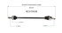 NCV75038 by GSP AUTO PARTS NORTH AMERICA INC - NEW CV Axle