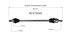 NCV75042 by GSP AUTO PARTS NORTH AMERICA INC - NEW CV Axle