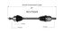 NCV75045 by GSP AUTO PARTS NORTH AMERICA INC - NEW CV Axle