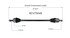 NCV75048 by GSP AUTO PARTS NORTH AMERICA INC - NEW CV Axle