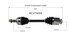 NCV75055 by GSP AUTO PARTS NORTH AMERICA INC - NEW CV Axle