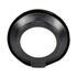 8413-10700 by MACK - Grommet - Open Back, Wide Groove, Black PVC, for 10 Series & 2.5 in. Lights, Round