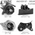 300249 by ANCHOR MOTOR MOUNTS - ENGINE MNT KIT