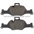 1003-2060M by MPA ELECTRICAL - Quality-Built Black Series Semi-Metallic Brake Pads w/ Hardware