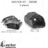 300588 by ANCHOR MOTOR MOUNTS - Engine Mount Kit - 3-Piece Kit, (2) Front R/L Engine Mount, (1) Rear Trans Mount