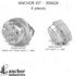 300628 by ANCHOR MOTOR MOUNTS - 300628