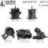 300713 by ANCHOR MOTOR MOUNTS - Engine Mount Kit - 5-Piece Kit, (3) Engine Mounts, (2) Trans Mounts
