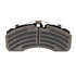 K109249 by BENDIX - Disc Brake Pad Set - with Shims