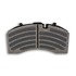 K070796 by BENDIX - Disc Brake Pad Set - with Shims