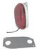 215201 by BETTS HD - 200V Series Clearance/Side Marker Light - Red LED w/ (1) 920088 Wire Choke Seal Rear Entrance Mult-volt