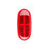 920058 by BETTS HD - 200V Series Marker Light Lens - Red Polycarbonate