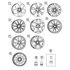 5RJ40LS1AA by MOPAR - Aluminum Wheel - Front or Rear