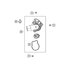 68538186AA by MOPAR - Engine Coolant Thermostat Seal