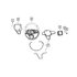 68546906AA by MOPAR - Steering Wheel Bolt - with Washer