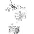 68308731AG by MOPAR - Parking Brake Cable - Rear, Left, For 2018-2022 Jeep Wrangler