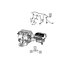 68579047AA by MOPAR - A/C and Heater Harness Connector - For 2022-2023 Jeep Grand Cherokee