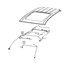 68532029AB by MOPAR - Door Mirror Wiring Harness