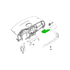 5ND12JXWAA by MOPAR - Console Mat - Upper, For 2015-2019 Fiat 500L