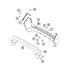 68263912AA by MOPAR - Parking Aid Sensor Housing - Left, Outer, For 2015-2022 Ram ProMaster City