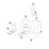 68193964AA by MOPAR - Seat Heater Pad - Rear