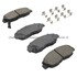 1001-0764M by MPA ELECTRICAL - Quality-Built Premium Semi-Metallic Brake Pads w/ Hardware