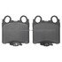 1001-0771C by MPA ELECTRICAL - Quality-Built Premium Ceramic Brake Pads w/ Hardware