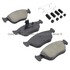 1001-0783C by MPA ELECTRICAL - Quality-Built Disc Brake Pad, Premium, Ceramic, with Hardware