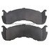 1001-0786AM by MPA ELECTRICAL - Quality-Built Premium Disc Brake Pad Set - Semi-Metallic, with Hardware