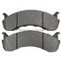 1001-0786M by MPA ELECTRICAL - Quality-Built Premium Disc Brake Pad Set - Semi-Metallic, with Hardware